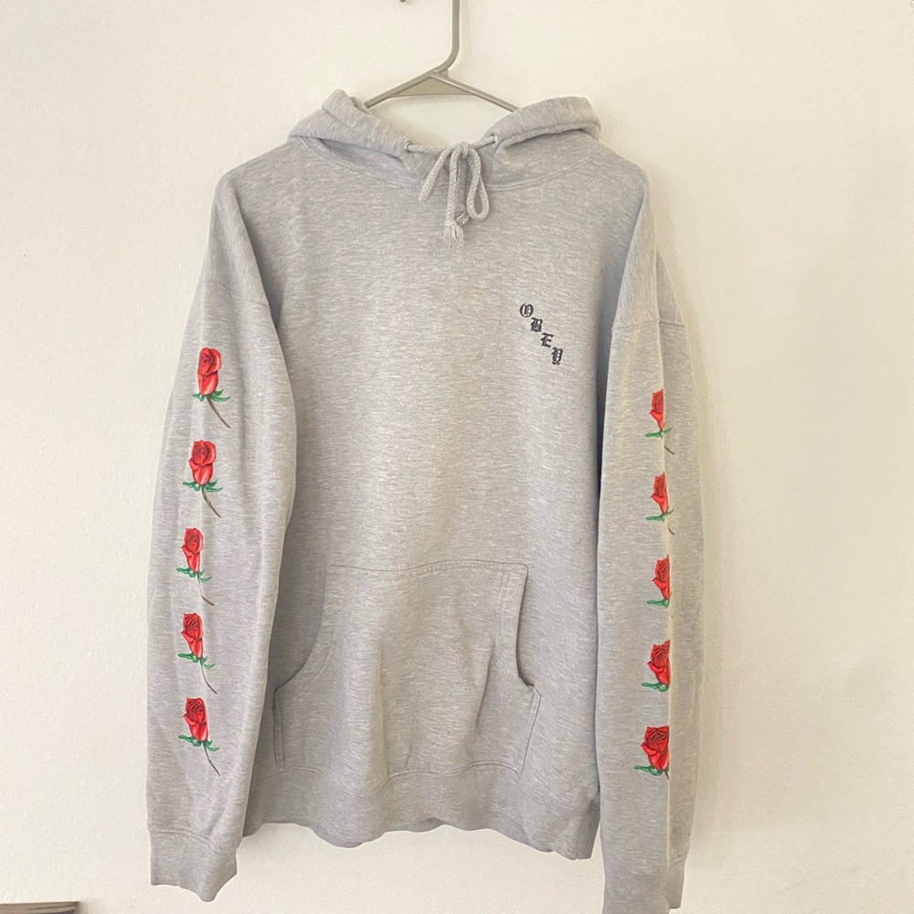 Brand New Obey Weighted Hoodie ‼️

Super Sick design Only worn Once